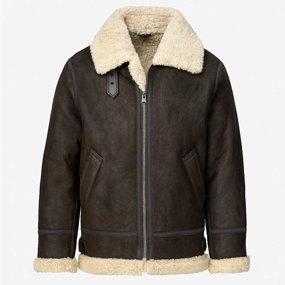 Wholesale Shearling Bomber Inventory Liquidation – 3,000 Men’s & Women’s Jackets